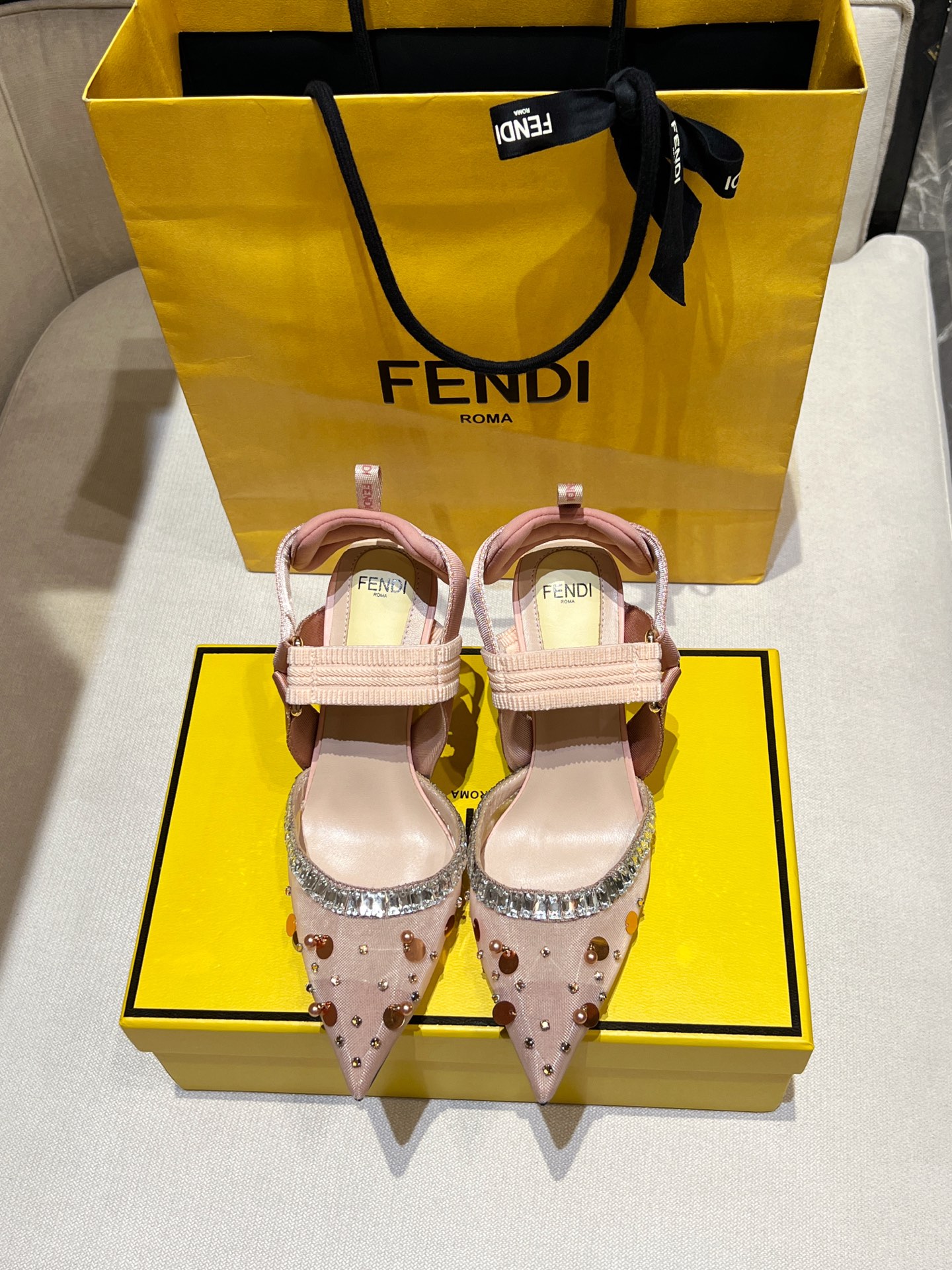Fendi 2025ss Colibri Heel(EU35-41)