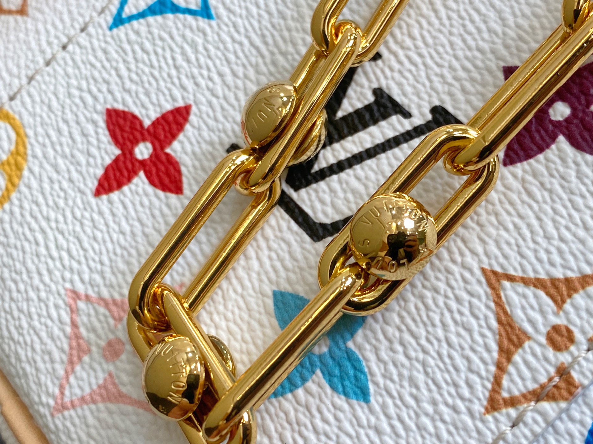 Louis Vuitton X TM Vanity Chain Pouch(11.5 x 6.5 x 19CM)