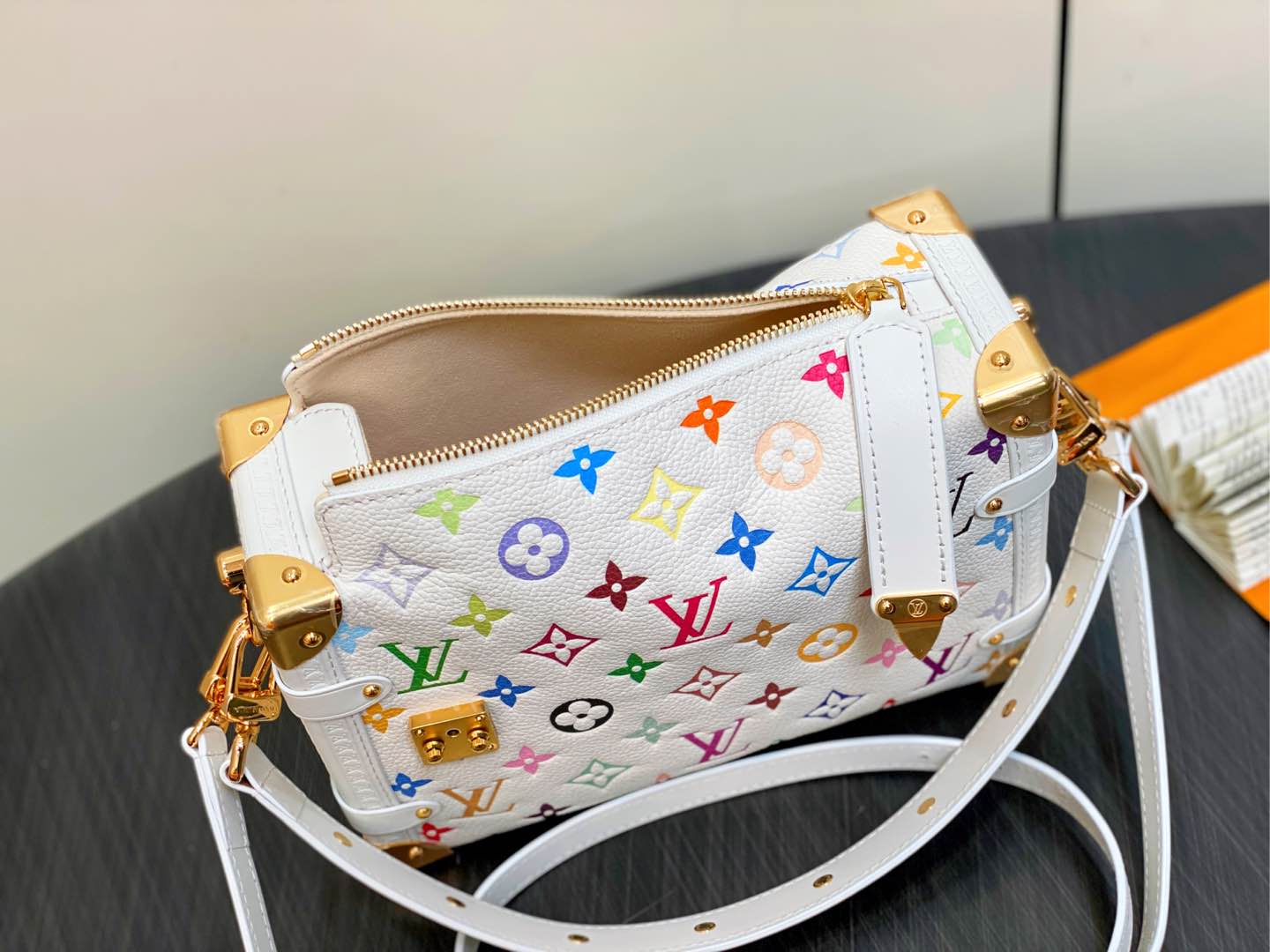 Louis Vuitton x TM Side Trunk Bag (23.5 x 16.0 x 8.5CM)