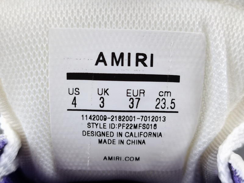 Amiri Skel-Top Sneaker(EU35-46)
