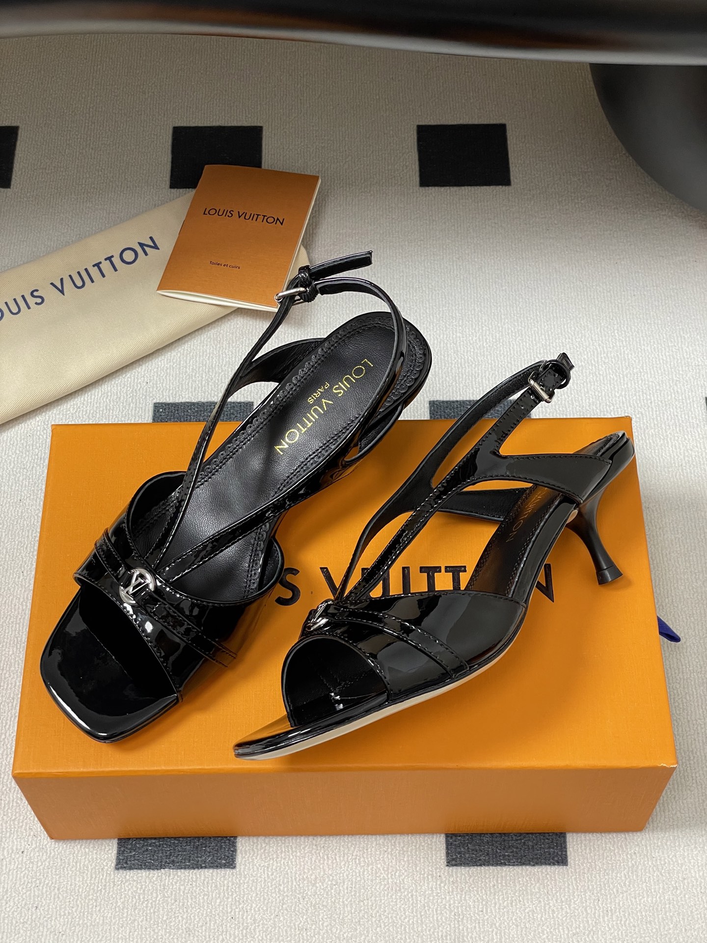 Louis Vuitton Sandals-4.5CM(EU35-41)