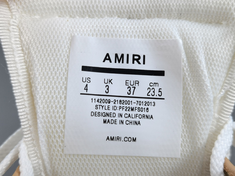 Amiri Skel-Top Sneaker(EU35-46)