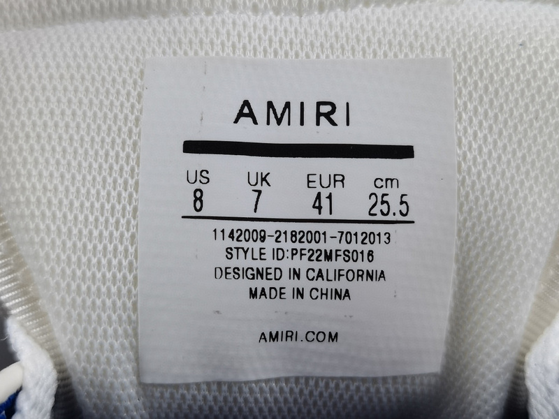 Amiri Skel-Top Sneaker(EU35-46)