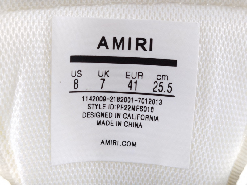 Amiri Skel-Top Sneaker(EU35-46)