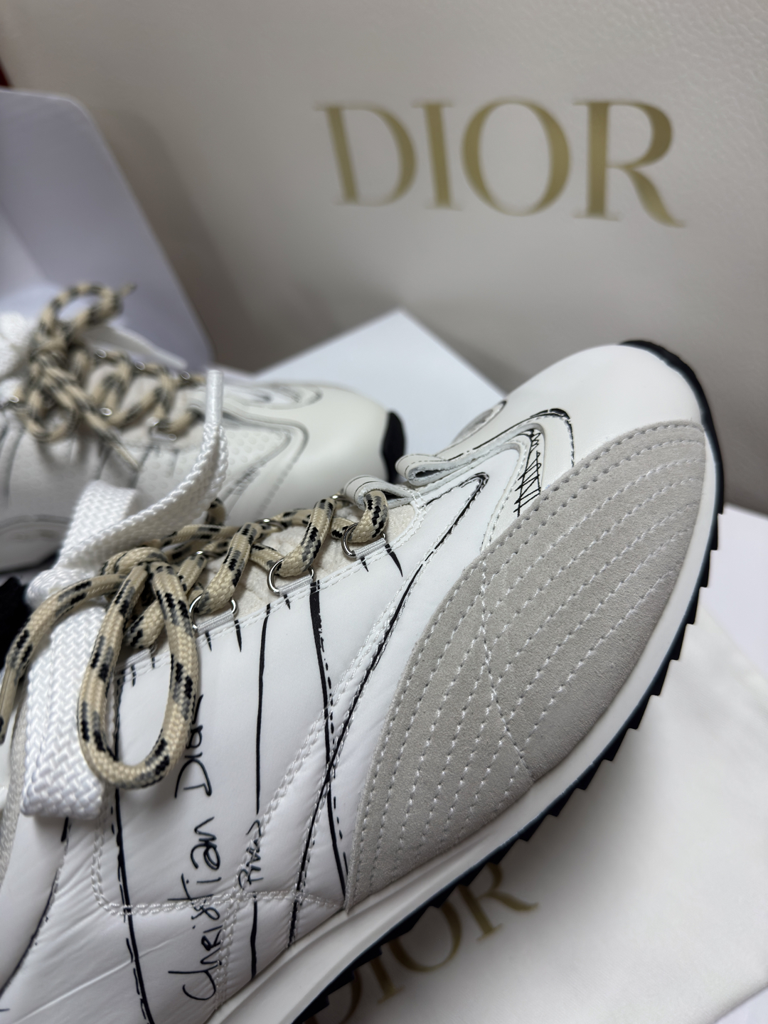 Dior 2025ss D-Sketch Sneaker(EU35-41)