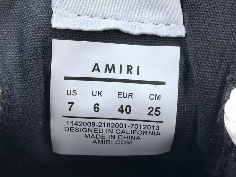 Amiri Skel-Top Sneaker(EU35-46)