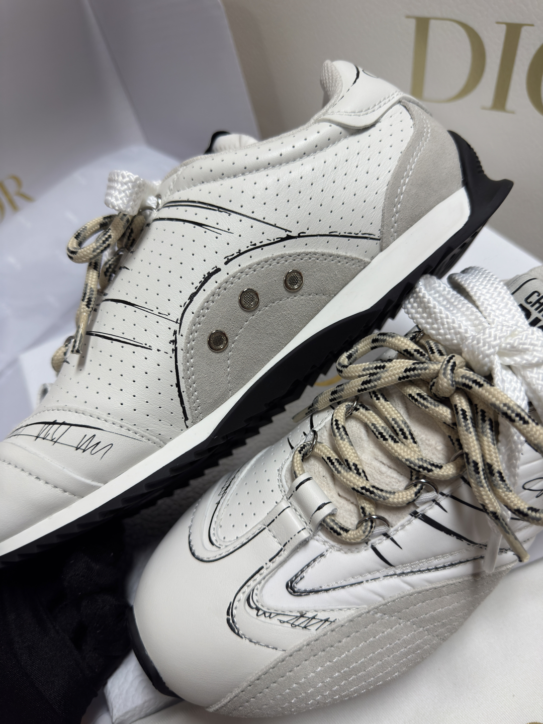 Dior 2025ss D-Sketch Sneaker(EU35-41)