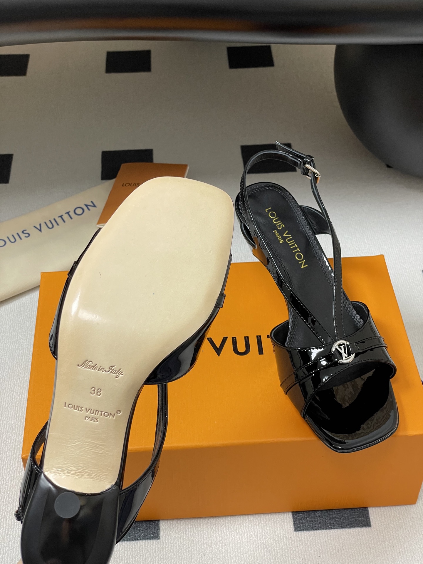 Louis Vuitton Sandals-4.5CM(EU35-41)