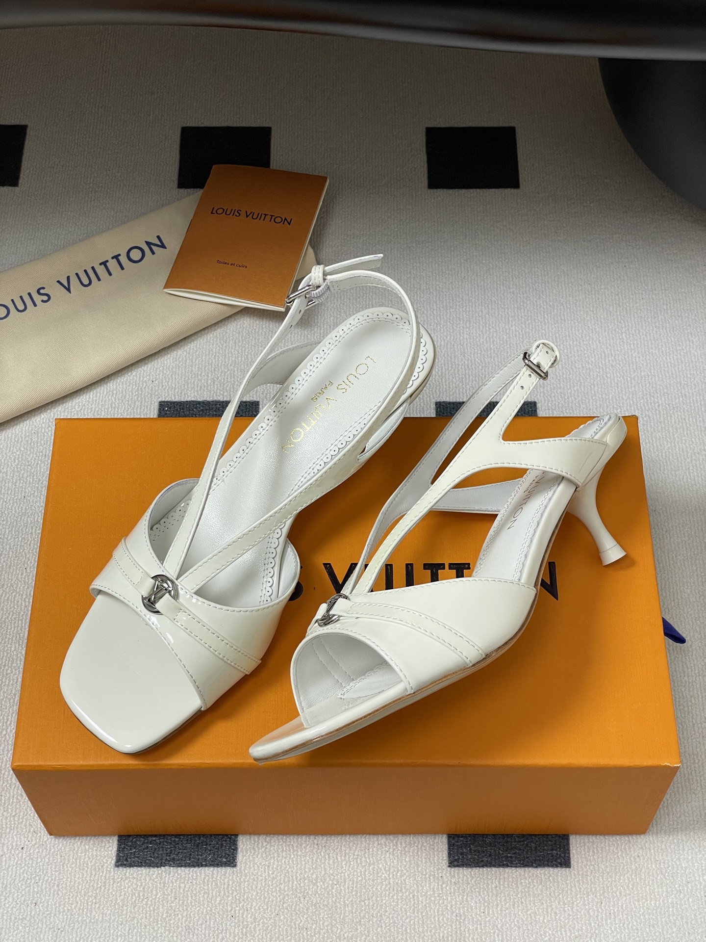 Louis Vuitton Sandals-4.5CM(EU35-41)