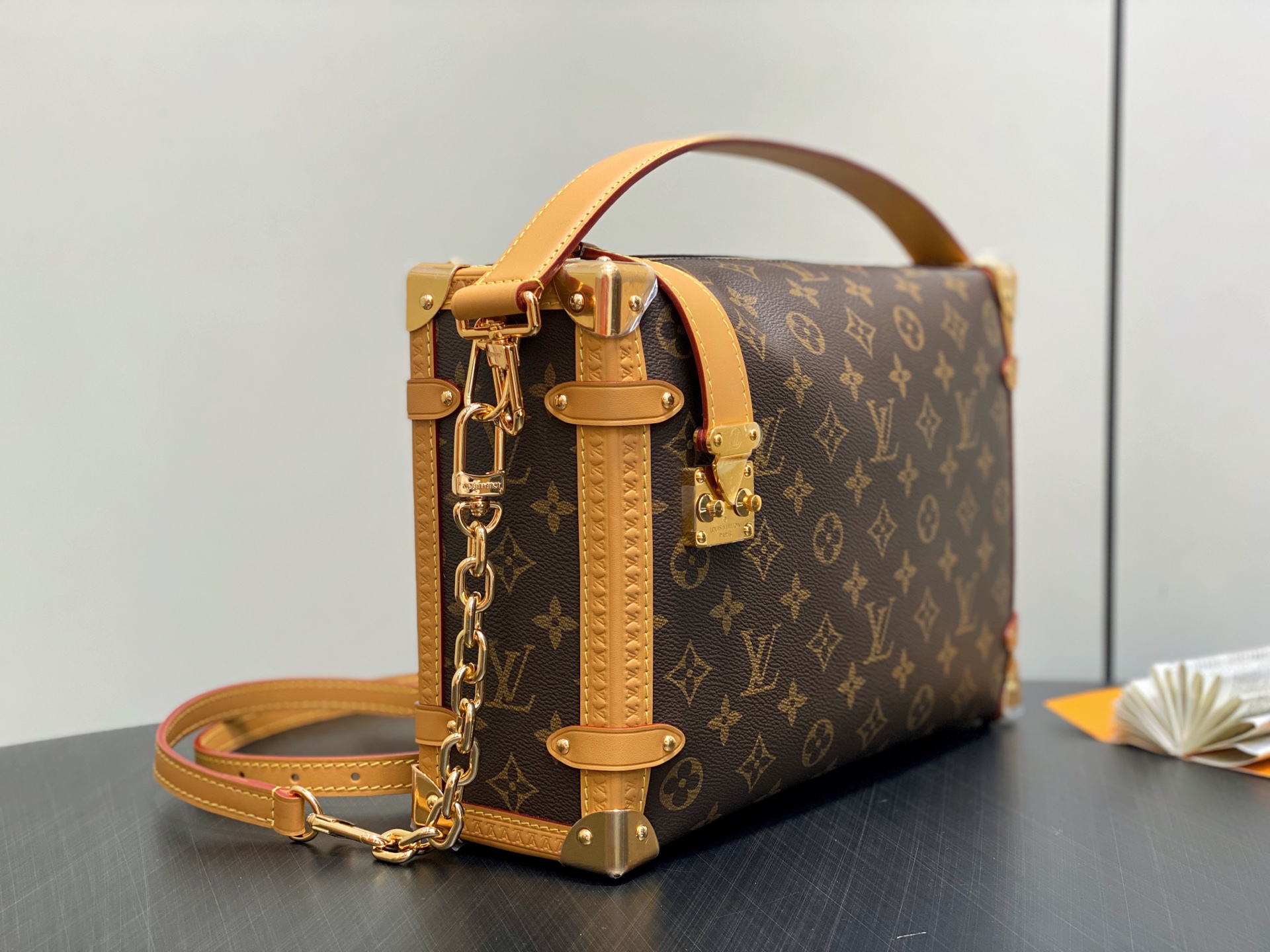 Louis Vuitton Side Trunk Bag (20 x 10 x 30CM)