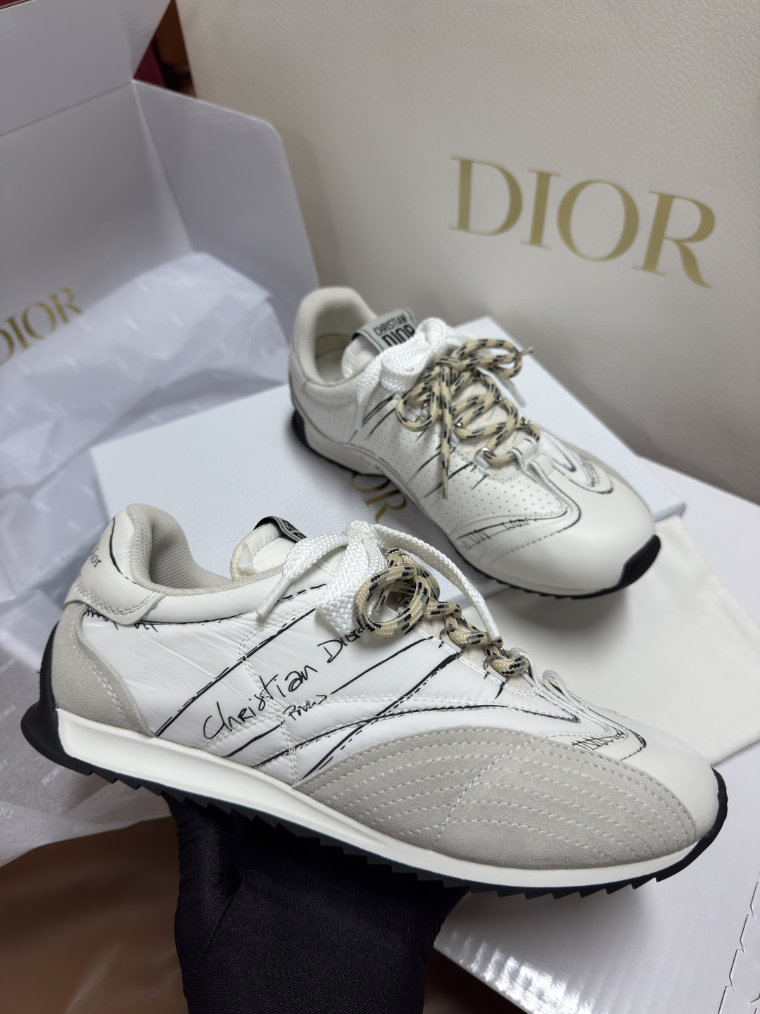 Dior 2025ss D-Sketch Sneaker(EU35-41)