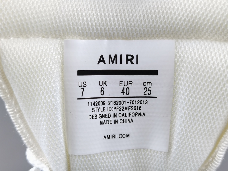 Amiri Skel-Top Sneaker(EU35-46)