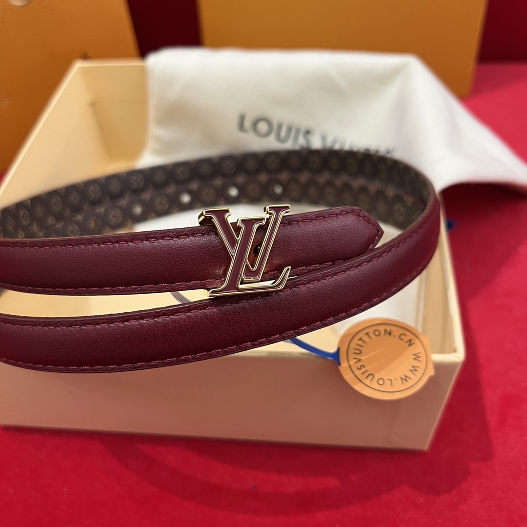 Louis Vuitt*n Women Belt-1.5CM