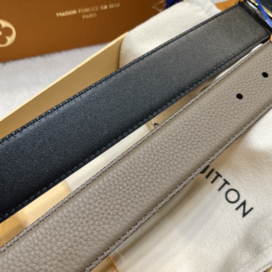 Louis Vuitt*n Men Belt-3.5CM