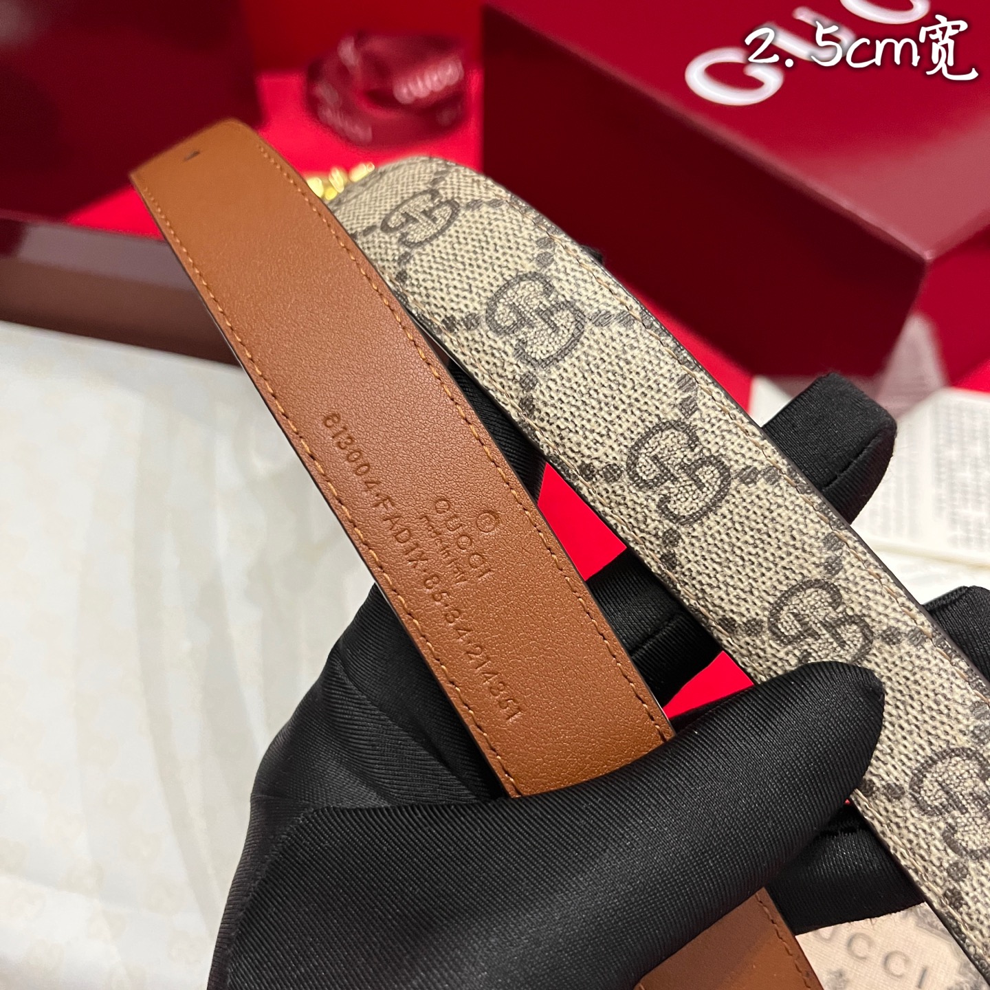 Gucc* Women Belt-2.5CM