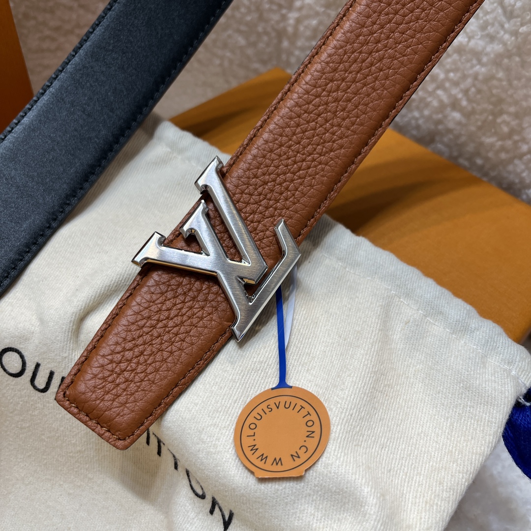 Louis Vuitt*n Men Belt-3.5CM