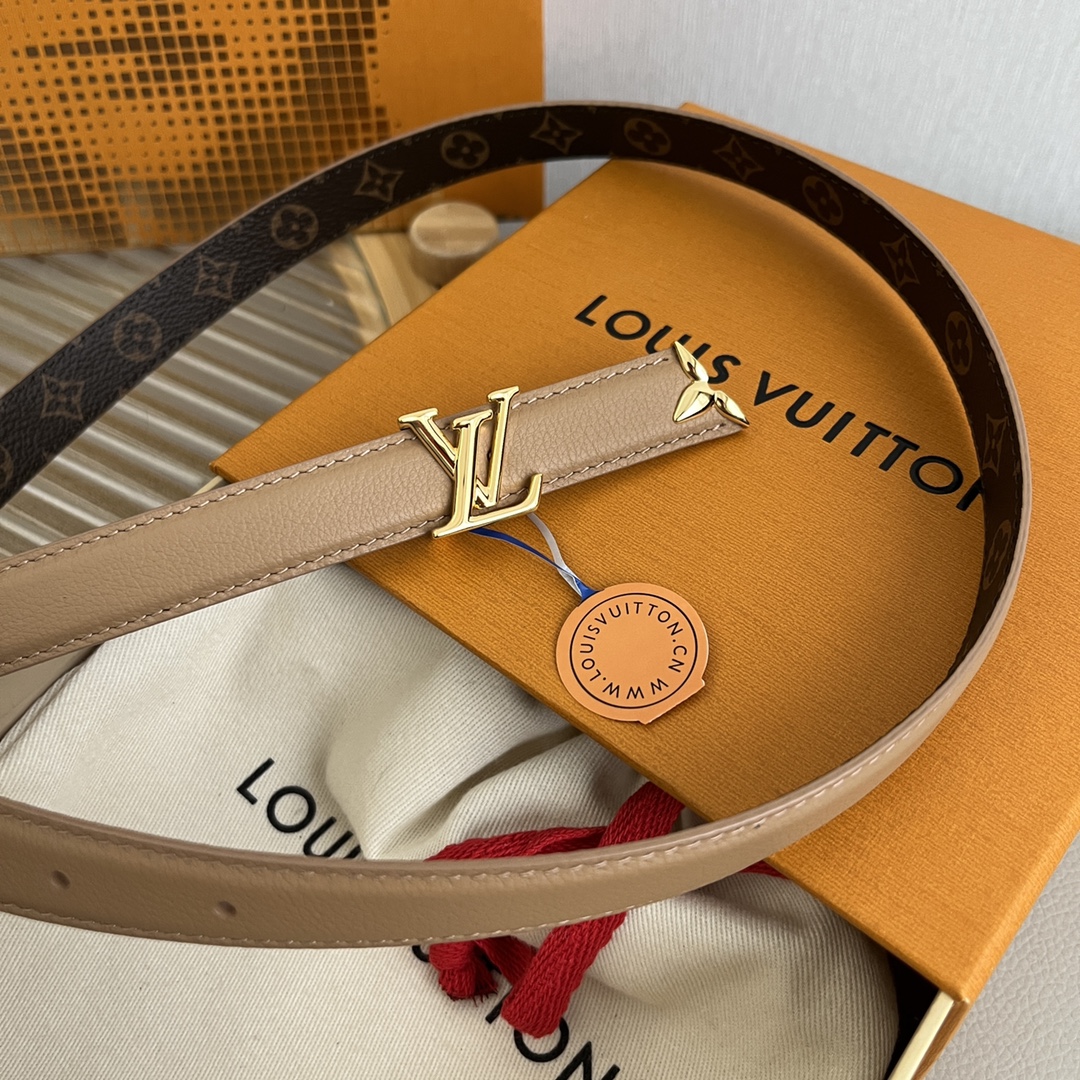Louis Vuitt*n Women Belt-2CM