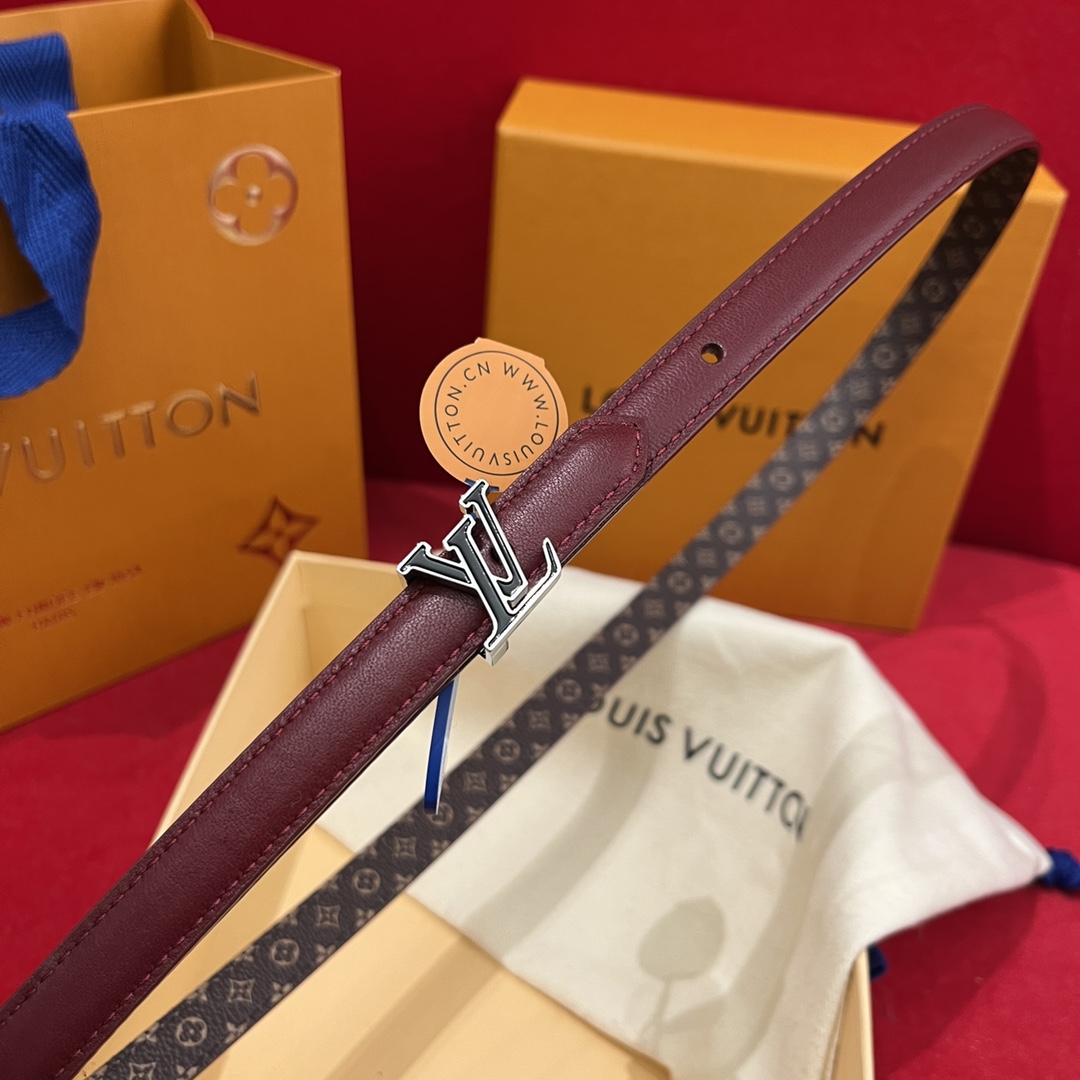 Louis Vuitt*n Women Belt-1.5CM