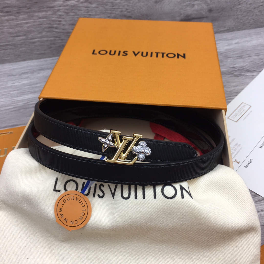 Louis Vuitt*n Women Belt-1.8CM
