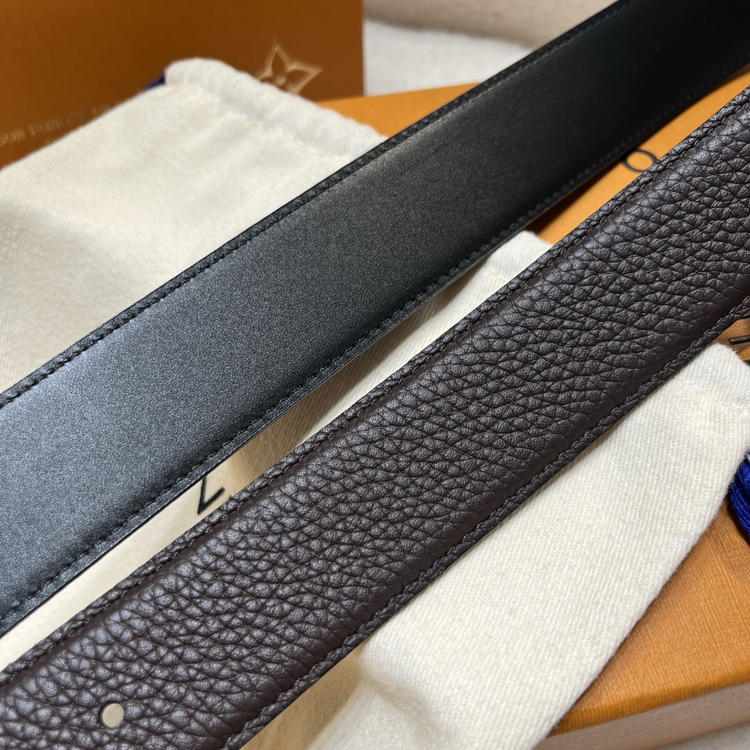 Louis Vuitt*n Men Belt-3.5CM