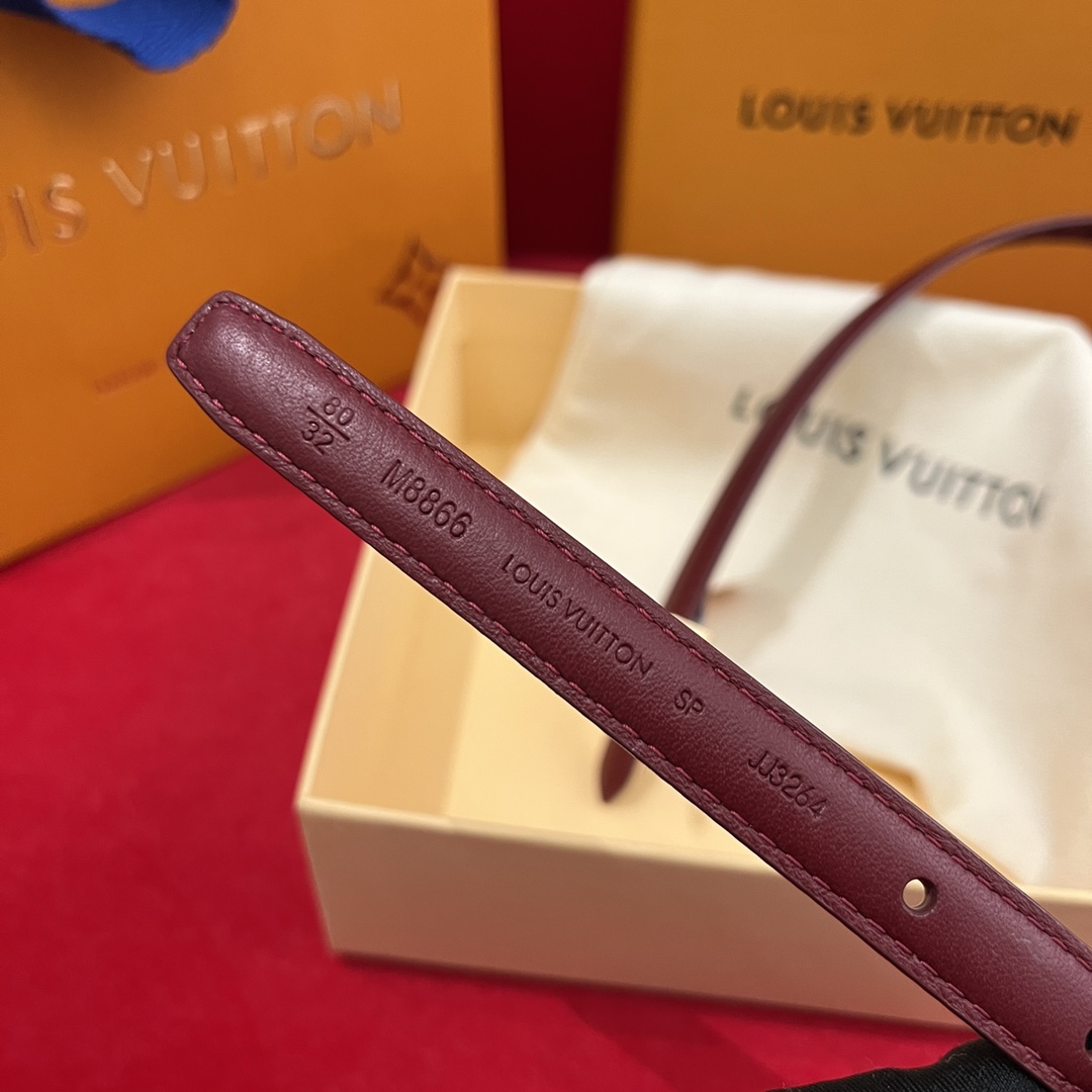 Louis Vuitt*n Women Belt-1.5CM