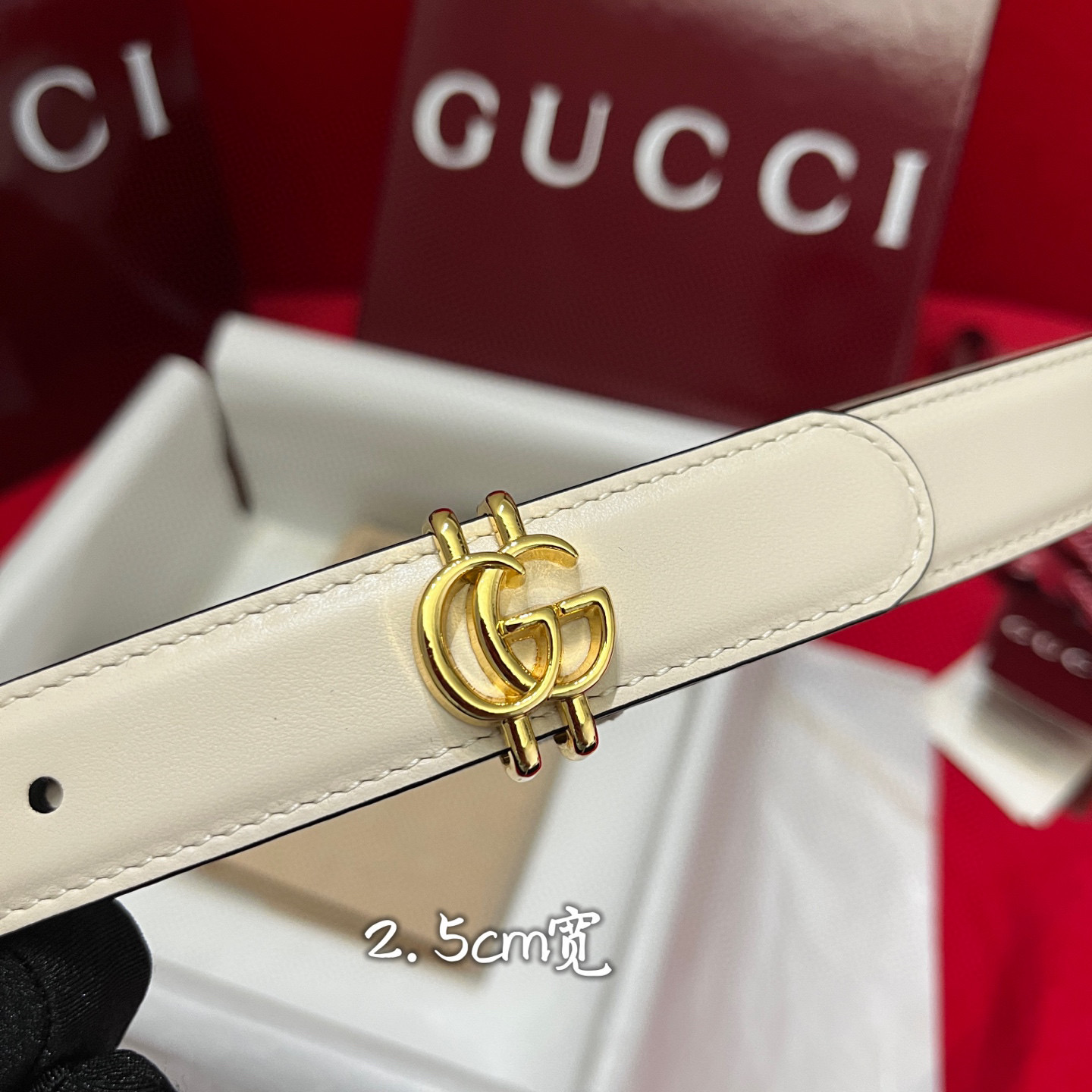 Gucc* Women Belt-2.5CM