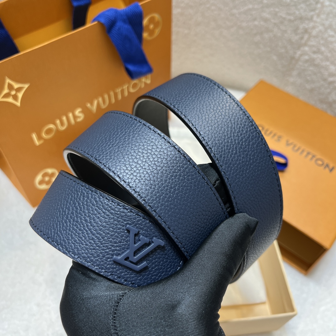 Louis Vuitt*n Men Belt-3.5CM