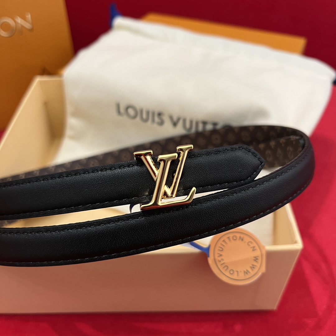 Louis Vuitt*n Women Belt-1.5CM