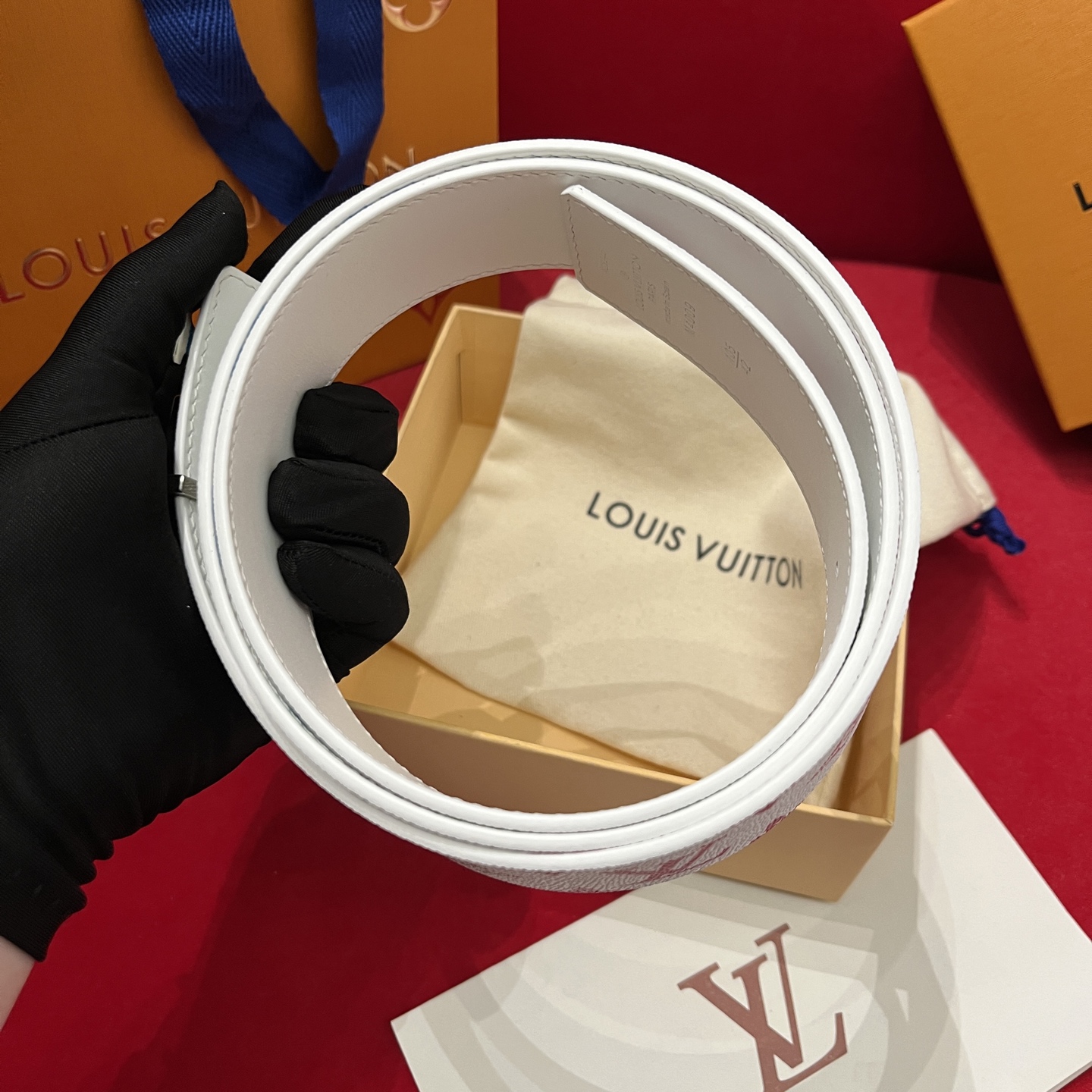 Louis Vuitt*n Men Belt-4CM