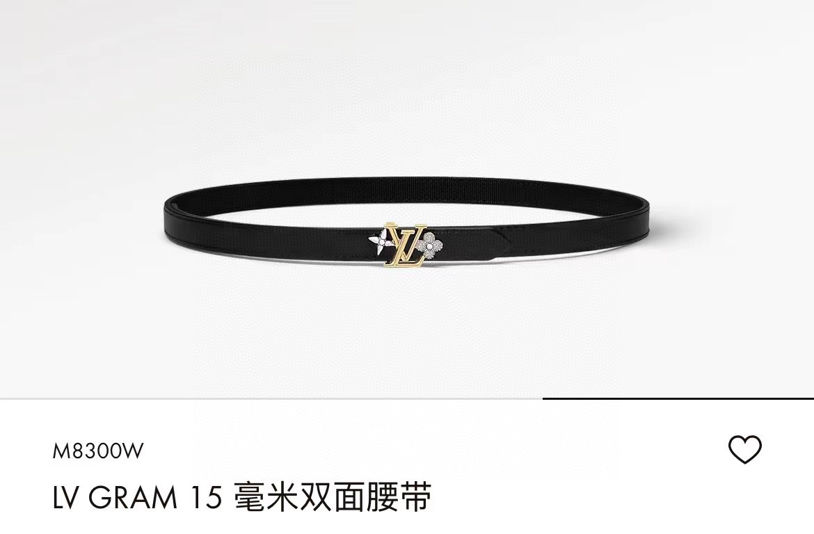 Louis Vuitt*n Women Belt-1.8CM