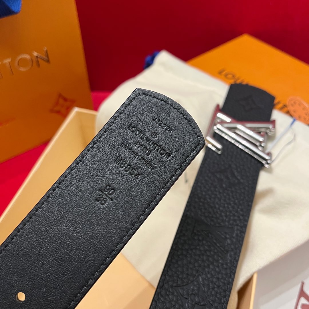 Louis Vuitt*n Men Belt-4CM