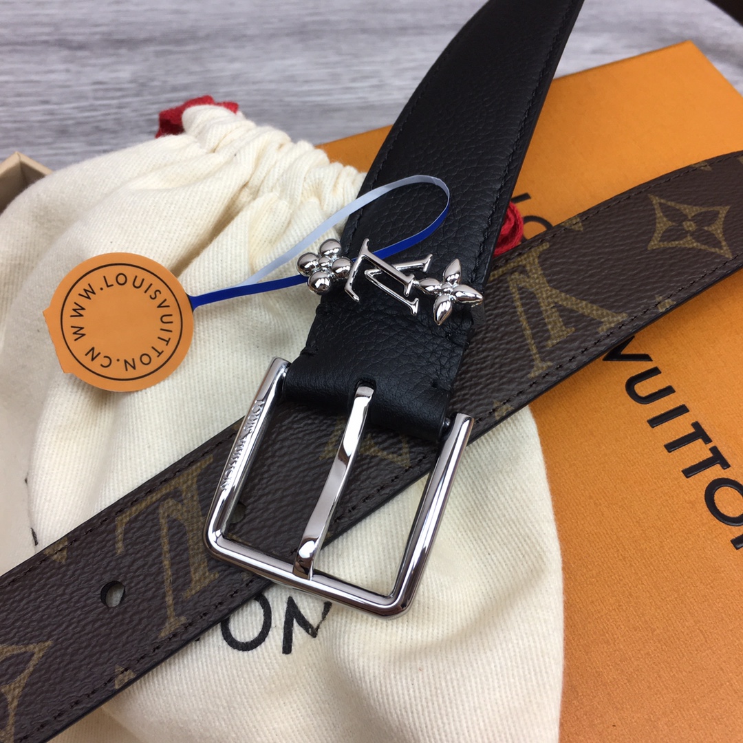 Louis Vuitt*n Women Belt-3CM