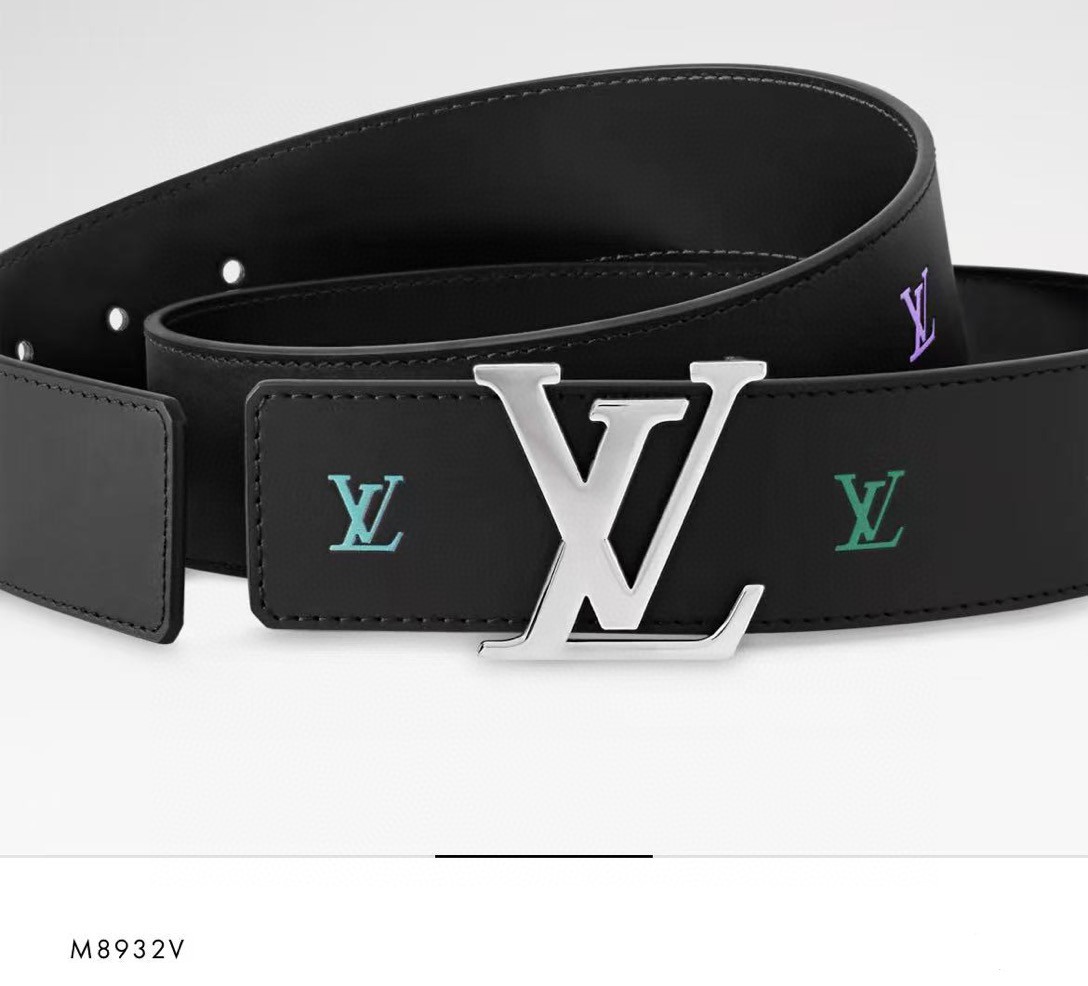 Louis Vuitt*n Men Belt-4CM