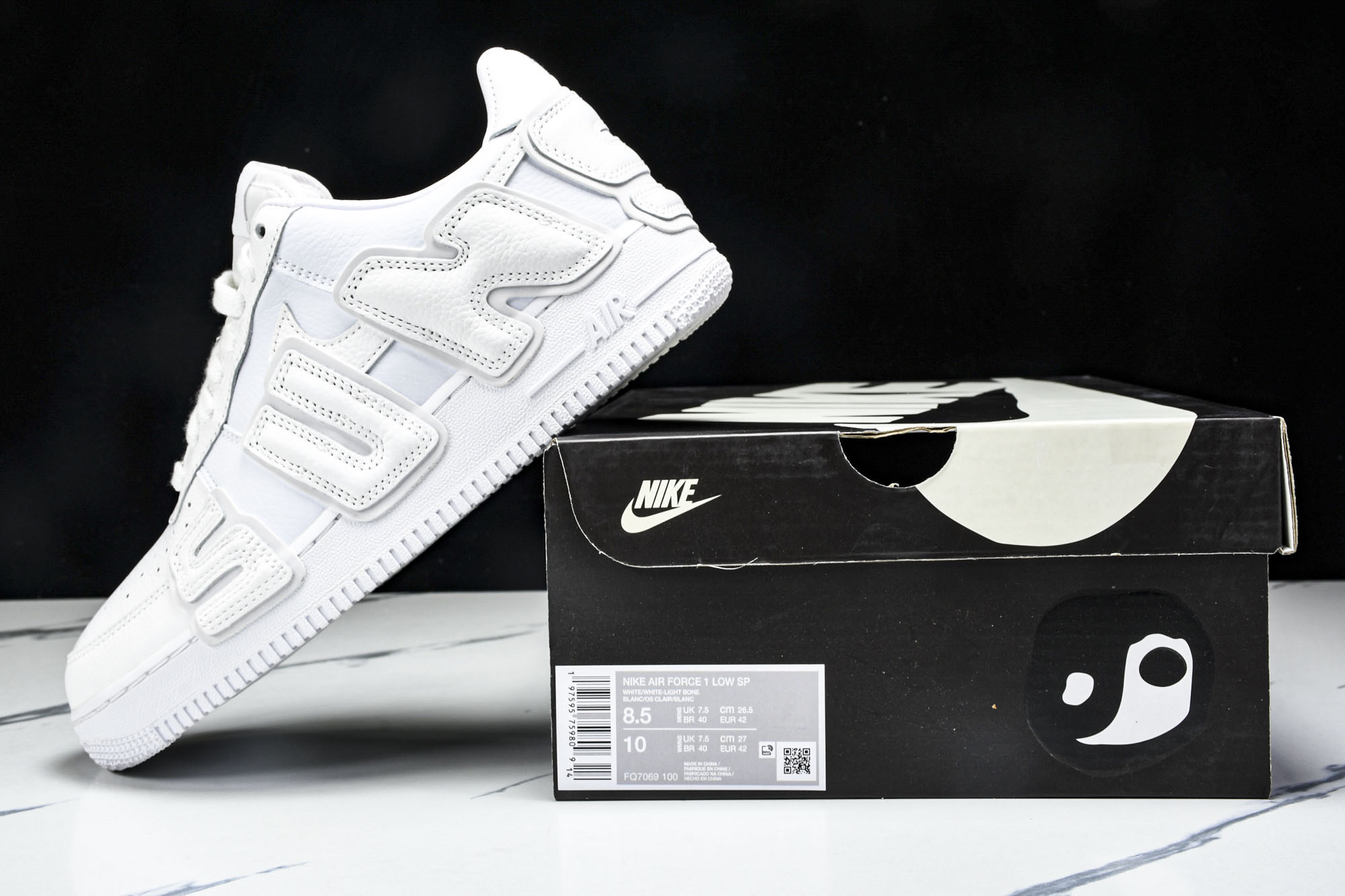 NK Air Force 1 Low Cactus Plant Flea Market White FQ7069-100