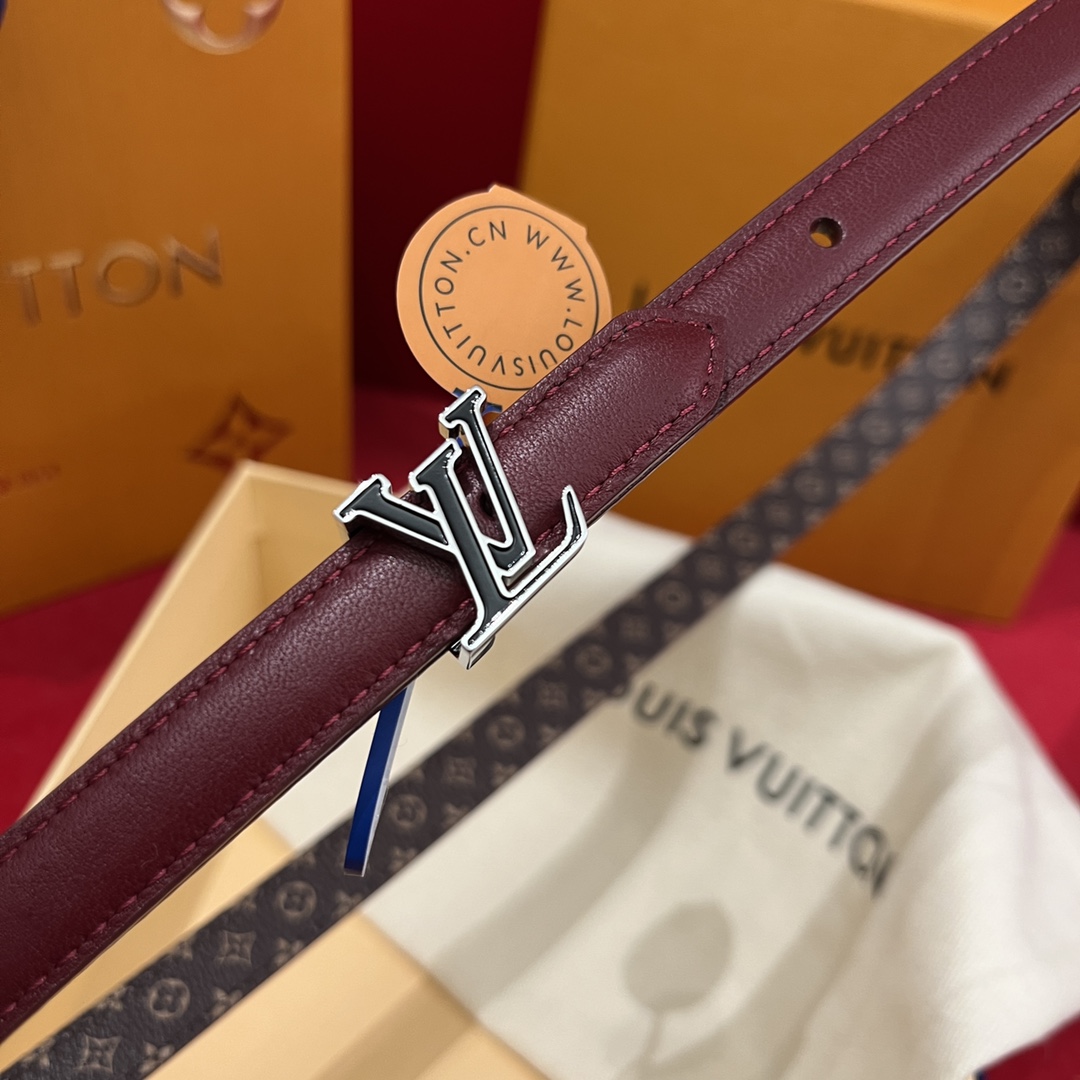 Louis Vuitt*n Women Belt-1.5CM