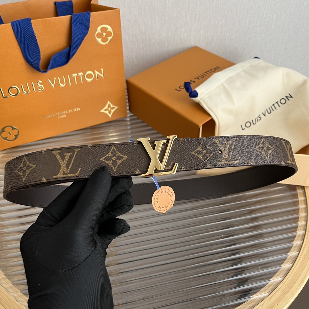 Louis Vuitt*n Women Belt-3CM