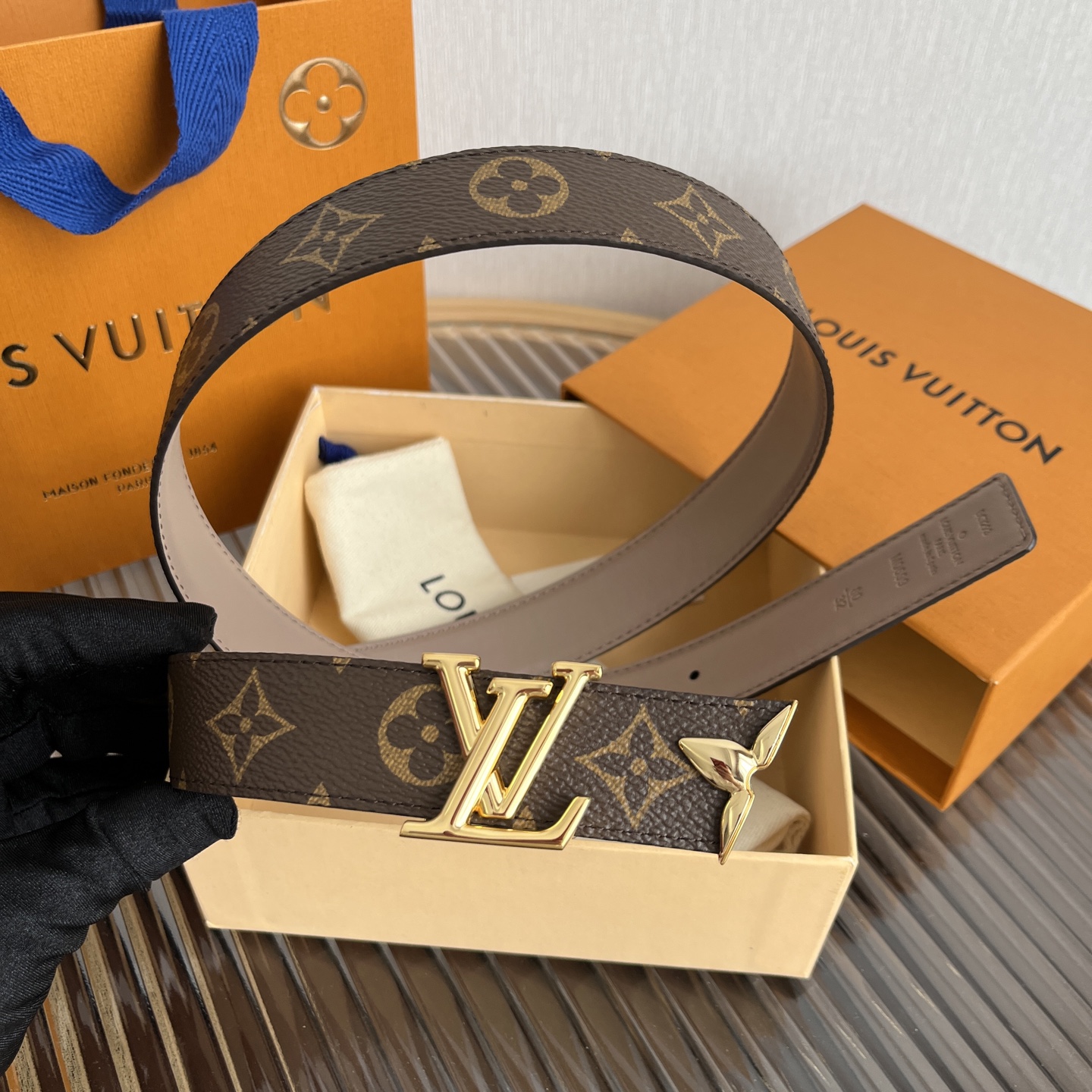 Louis Vuitt*n Women Belt-3CM