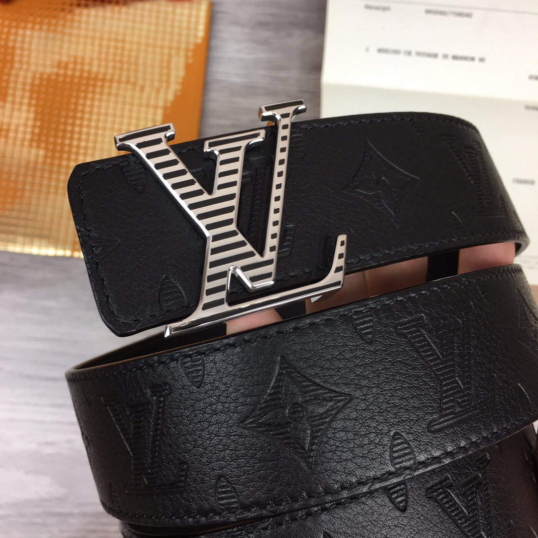 Louis Vuitt*n Men Belt-4CM