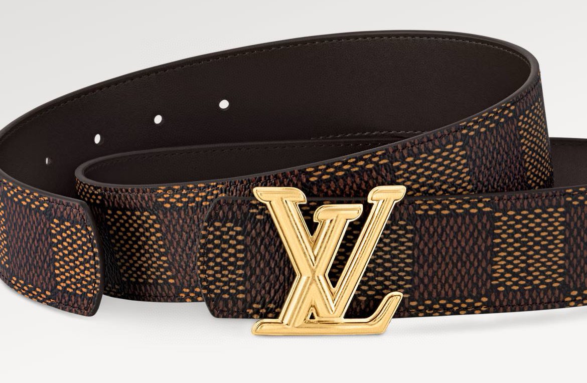 Louis Vuitt*n Men Belt-4CM