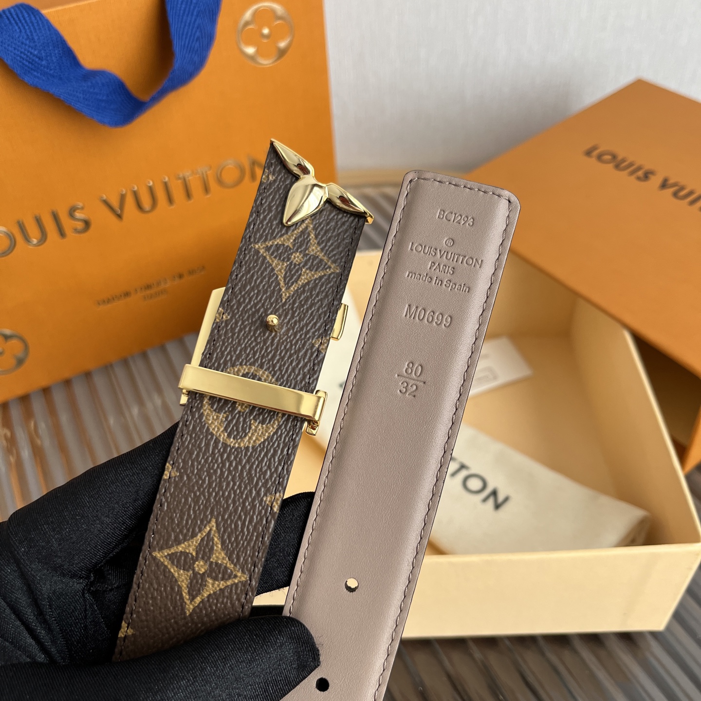 Louis Vuitt*n Women Belt-3CM