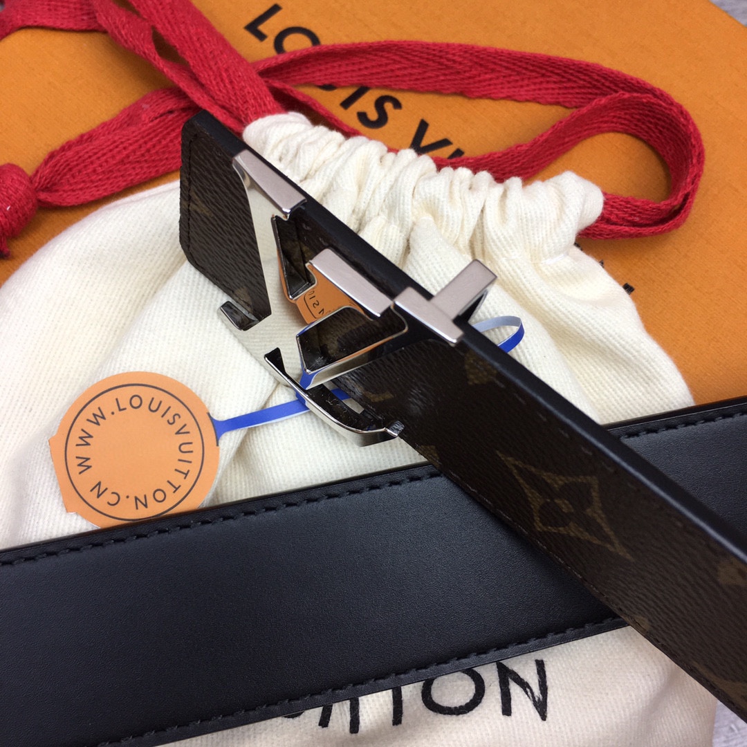 Louis Vuitt*n Men Belt-3.5CM