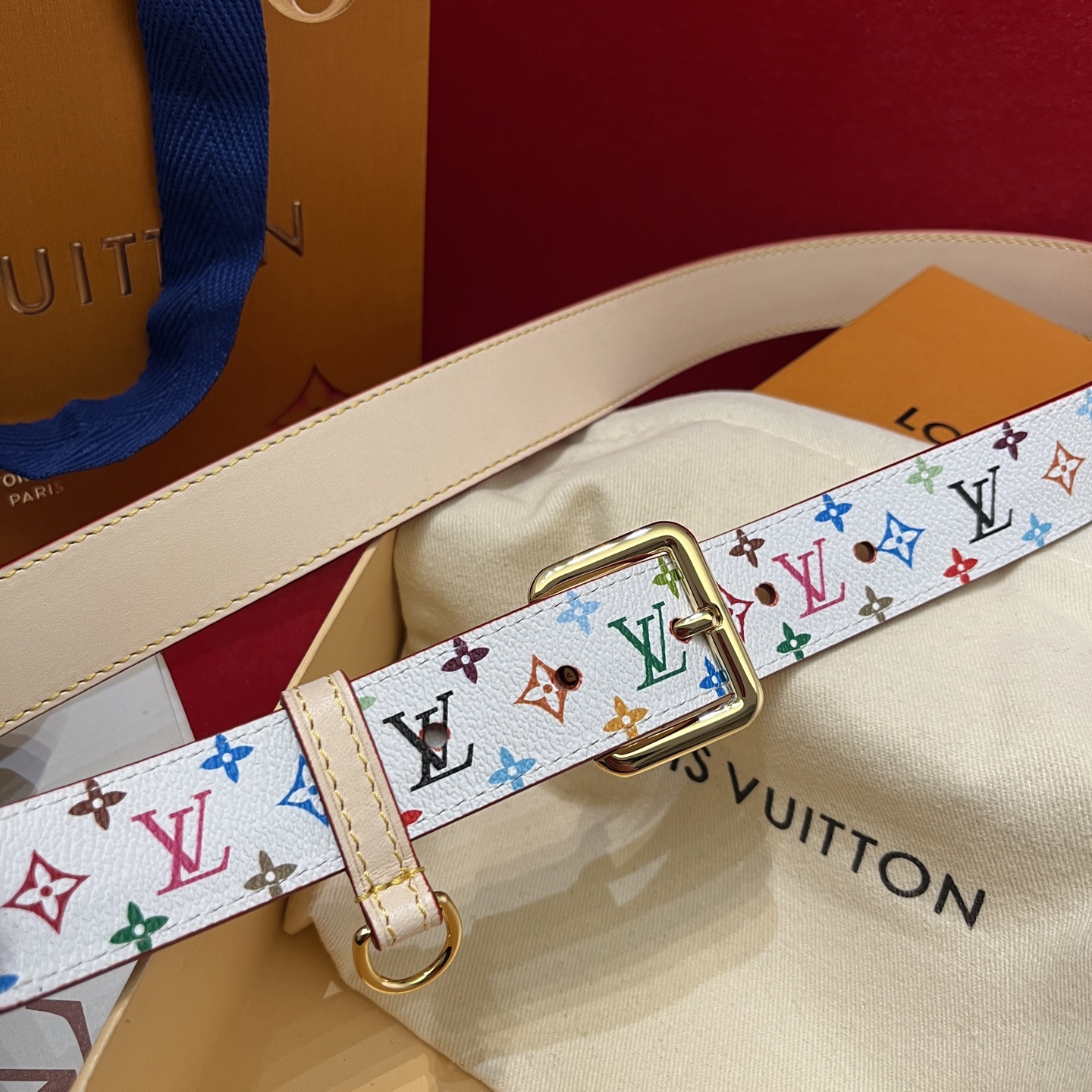 Louis Vuitt*n Women Belt-3CM