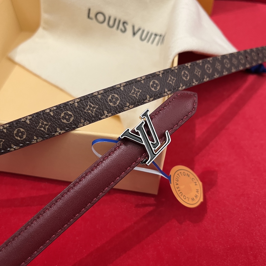Louis Vuitt*n Women Belt-1.5CM