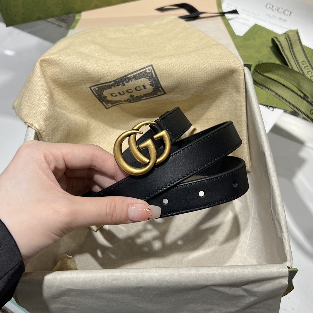 Gucc* Belt-2CM