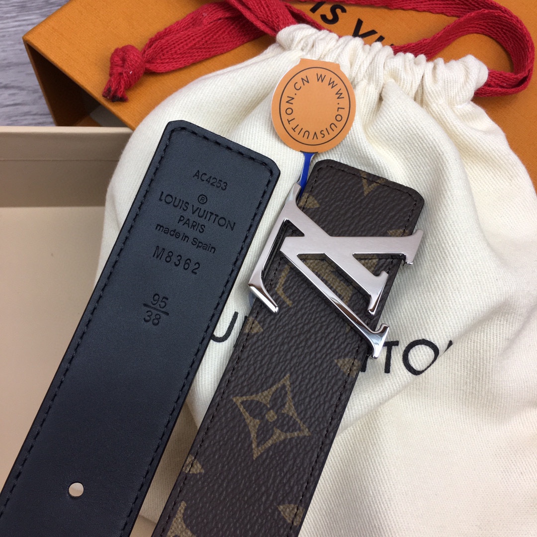 Louis Vuitt*n Men Belt-3.5CM