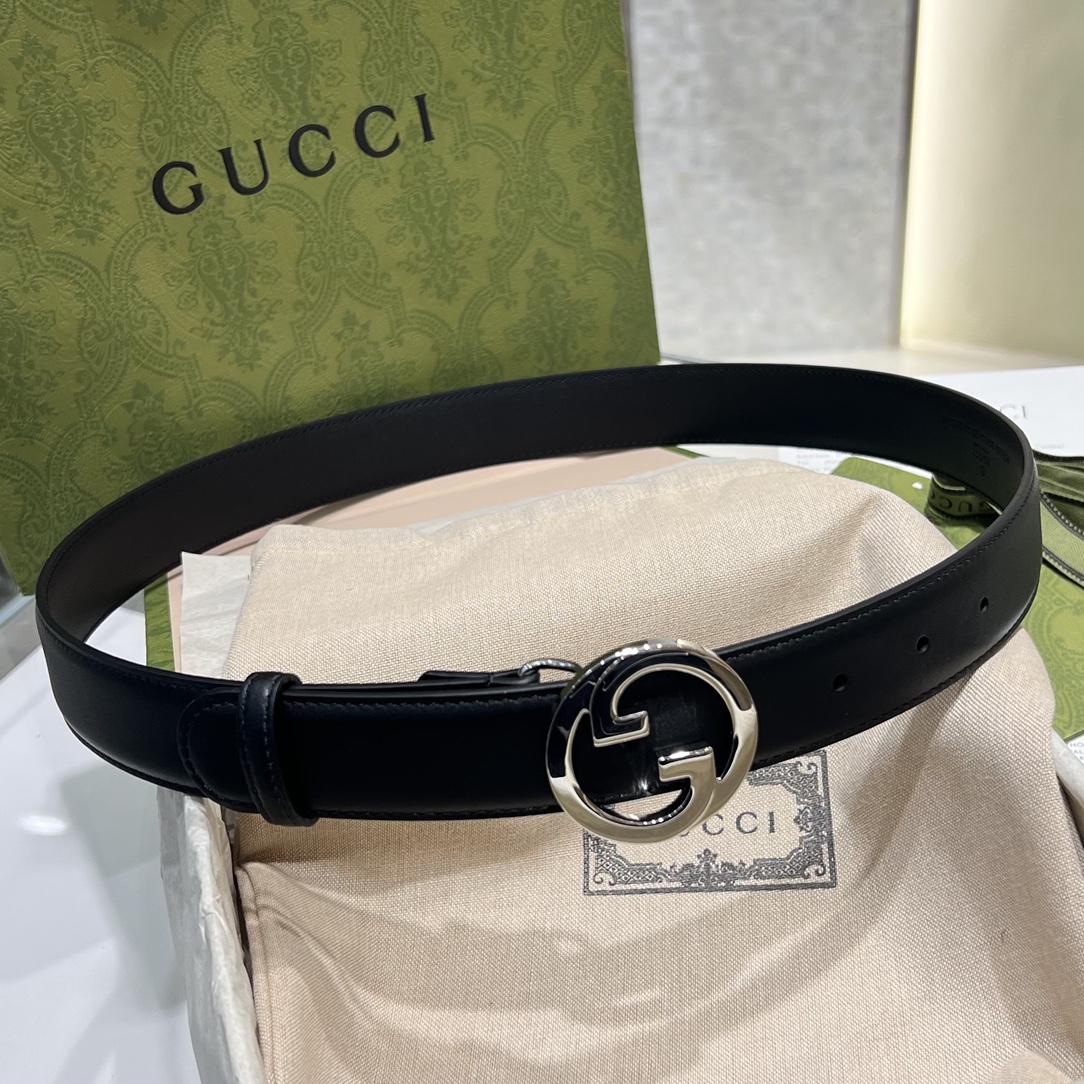 Gucc* Belt-3CM