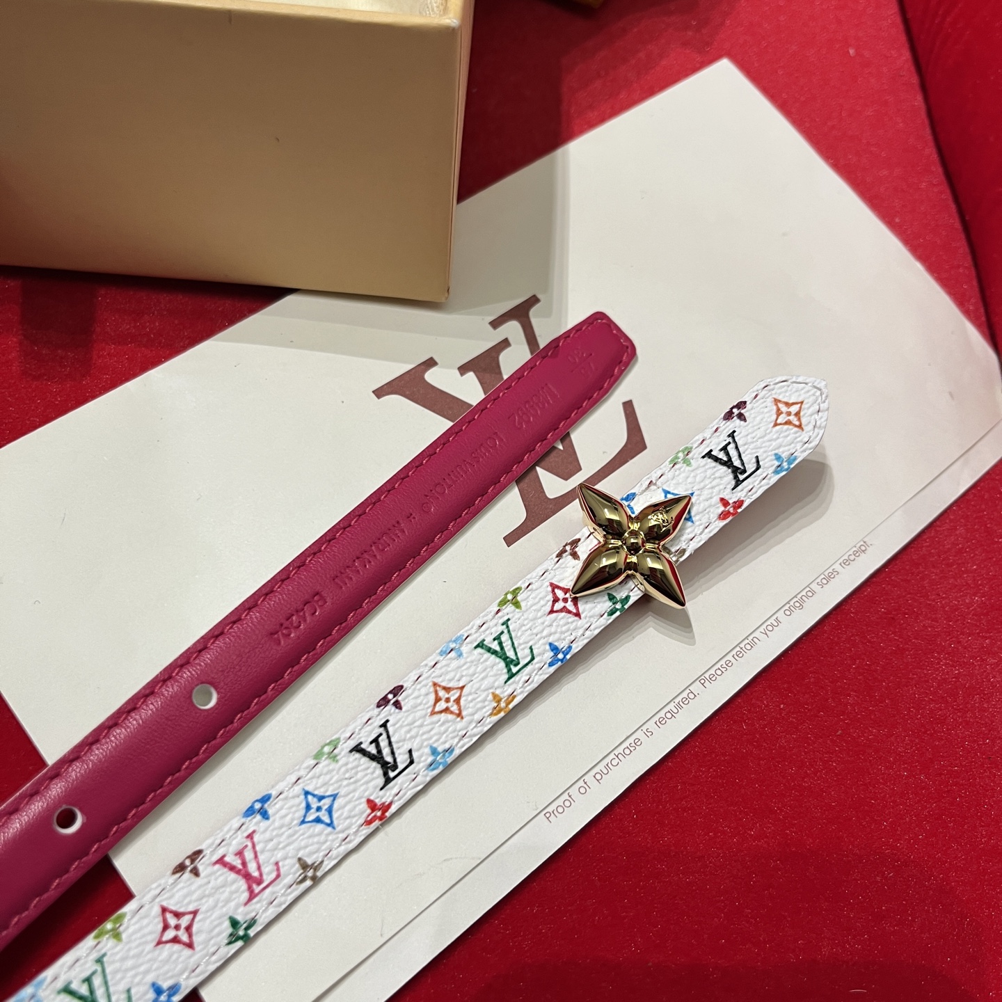 Louis Vuitt*n Women Belt-1.5CM