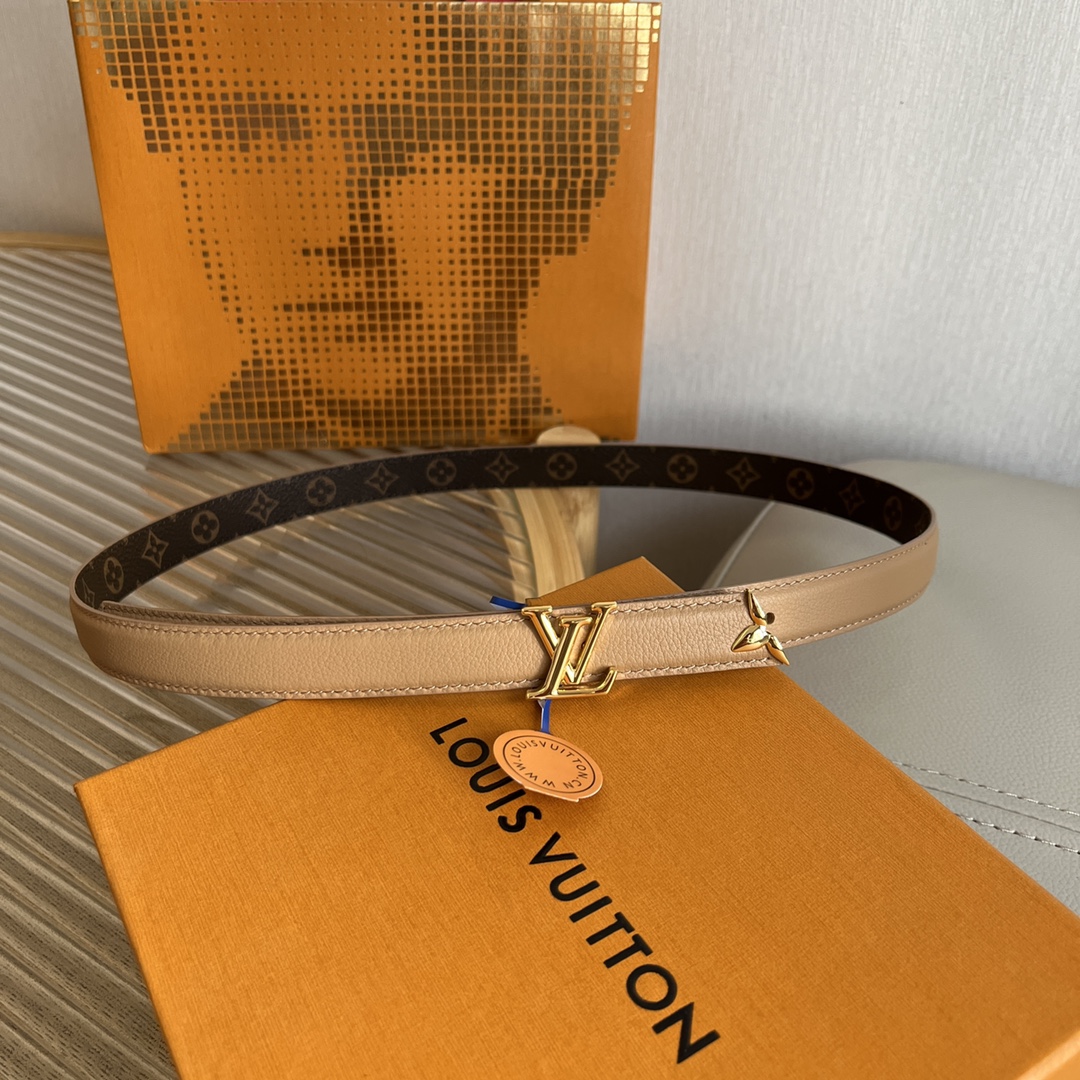 Louis Vuitt*n Women Belt-2CM