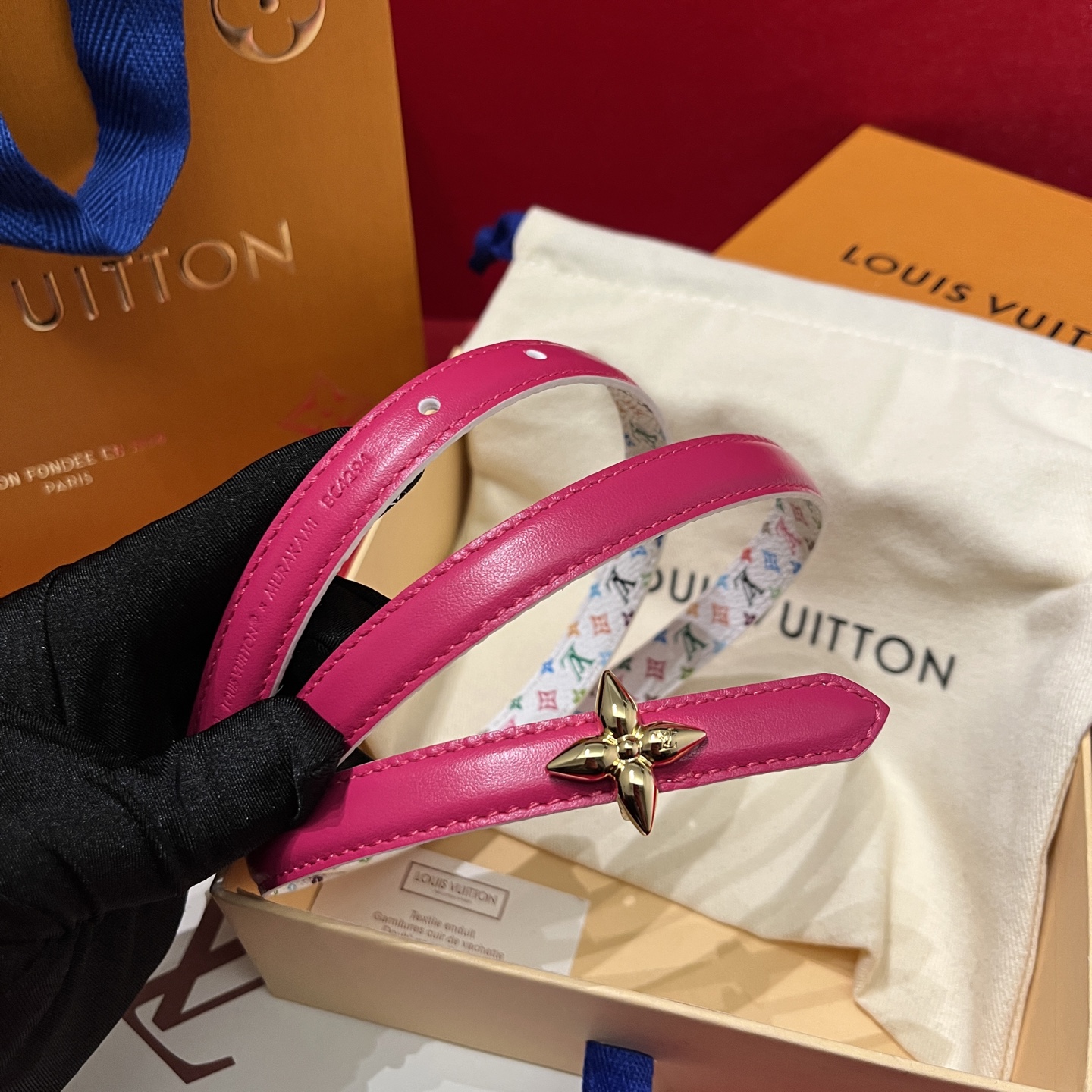 Louis Vuitt*n Women Belt-1.5CM