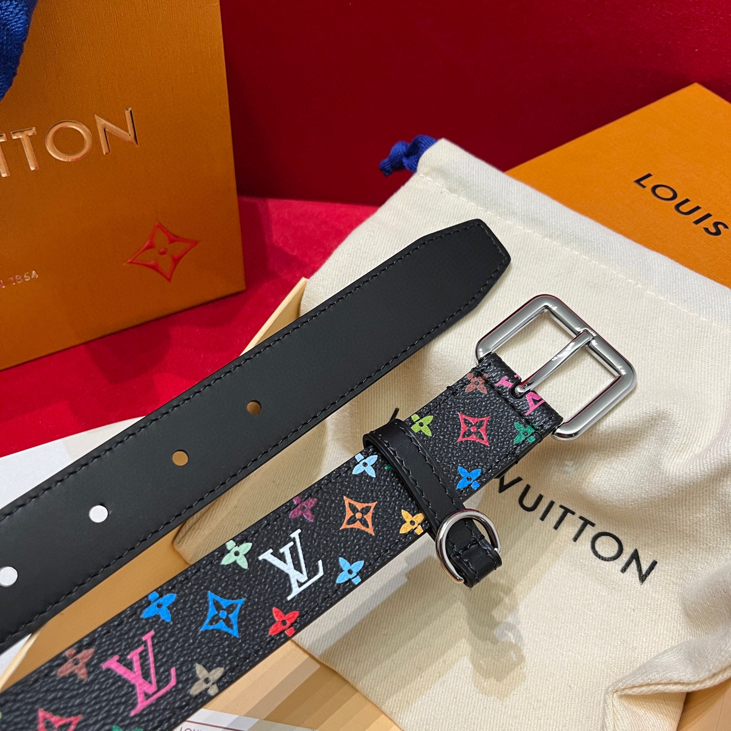 Louis Vuitt*n Women Belt-3CM